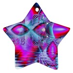 Crystal Northern Lights Palace, Abstract Ice  Star Ornament