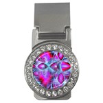 Crystal Northern Lights Palace, Abstract Ice  Money Clip (CZ)
