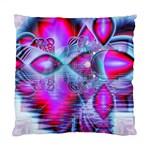 Crystal Northern Lights Palace, Abstract Ice  Cushion Case (Single Sided) 