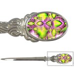 Raspberry Lime Mystical Magical Lake, Abstract  Letter Opener