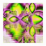 Raspberry Lime Mystical Magical Lake, Abstract  Glasses Cloth (Medium, Two Sided)