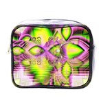 Raspberry Lime Mystical Magical Lake, Abstract  Mini Travel Toiletry Bag (One Side)