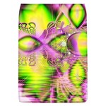 Raspberry Lime Mystical Magical Lake, Abstract  Removable Flap Cover (Large)