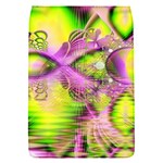 Raspberry Lime Mystical Magical Lake, Abstract  Removable Flap Cover (Small)