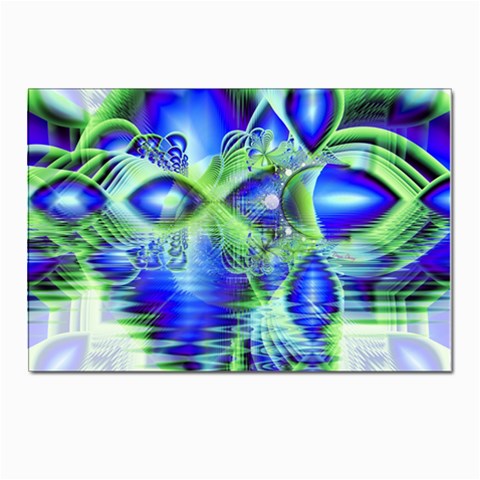 Irish Dream Under Abstract Cobalt Blue Skies Postcards 5  x 7  (10 Pack) from ZippyPress Front