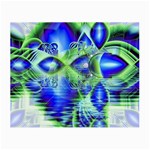 Irish Dream Under Abstract Cobalt Blue Skies Glasses Cloth (Small, Two Sided)