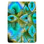 Crystal Gold Peacock, Abstract Mystical Lake Removable Flap Cover (Large)