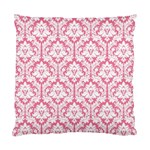 soft Pink Damask Pattern Standard Cushion Case (Two Sides)