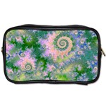 Rose Apple Green Dreams, Abstract Water Garden Travel Toiletry Bag (One Side)