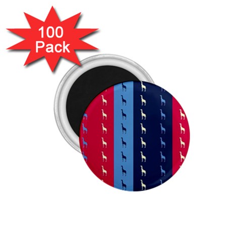 Giraffentapete 1.75  Button Magnet (100 pack) from ZippyPress Front