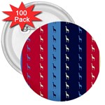 Giraffentapete 3  Button (100 pack)