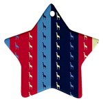 Giraffentapete Star Ornament (Two Sides)