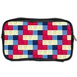Hearts Travel Toiletry Bag (Two Sides)