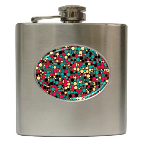 Retro Hip Flask from ZippyPress Front