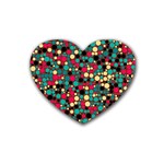 Retro Drink Coasters 4 Pack (Heart) 