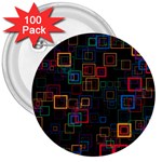 Retro 3  Button (100 pack)