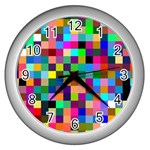 Tapete4 Wall Clock (Silver)