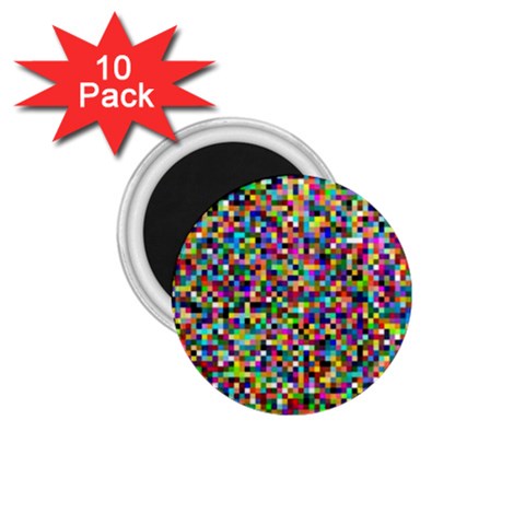 Color 1.75  Button Magnet (10 pack) from ZippyPress Front