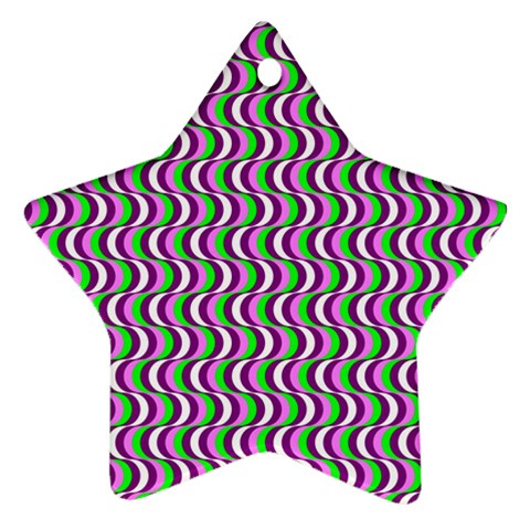 Pattern Star Ornament from ZippyPress Front