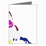 Untitled 3 Colour Greeting Card (8 Pack)