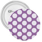 Lilac Polkadot 3  Button
