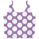 Lilac Polkadot Reusable Bag (XL)