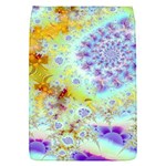 Golden Violet Sea Shells, Abstract Ocean Removable Flap Cover (Small)