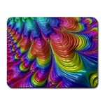 Radiant Sunday Neon Small Mouse Pad (Rectangle)