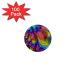 Radiant Sunday Neon 1  Mini Button Magnet (100 pack)