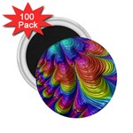 Radiant Sunday Neon 2.25  Button Magnet (100 pack)