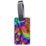 Radiant Sunday Neon Luggage Tag (Two Sides)