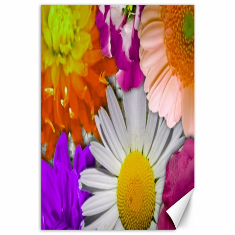 Lovely Flowers,purple Canvas 12  x 18  (Unframed) from ZippyPress 11.88 x17.36  Canvas - 1