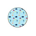 Fun Fish of the Ocean Golf Ball Marker 10 Pack (for Hat Clip)