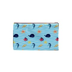 Fun Fish of the Ocean Cosmetic Bag (Small) from ZippyPress Back