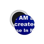 God Created 1.75  Button Magnet