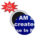 God Created 1.75  Button Magnet (100 pack)
