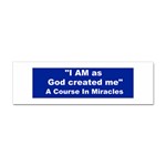 God Created Bumper Sticker