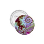 Raspberry Lime Delight, Abstract Ferris Wheel 1.75  Button