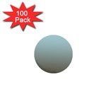 Blue Gold Gradient 1  Mini Button (100 pack)