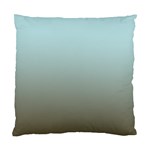 Blue Gold Gradient Cushion Case (Single Sided) 