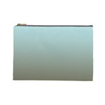 Blue Gold Gradient Cosmetic Bag (Large)