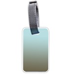 Blue Gold Gradient Luggage Tag (One Side)