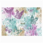 Joy Butterflies Glasses Cloth (Large, Two Sided)