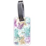 Joy Butterflies Luggage Tag (Two Sides)