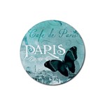 Paris Butterfly Drink Coaster (Round)