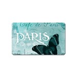 Paris Butterfly Magnet (Name Card)