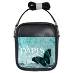 Paris Butterfly Girl s Sling Bag