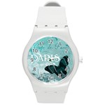 Paris Butterfly Plastic Sport Watch (Medium)