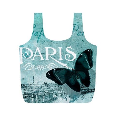 Paris Butterfly Reusable Bag (M) from ZippyPress Front
