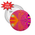 Magenta Boardwalk Carnival, Abstract Ocean Shimmer 2.25  Button (100 pack)